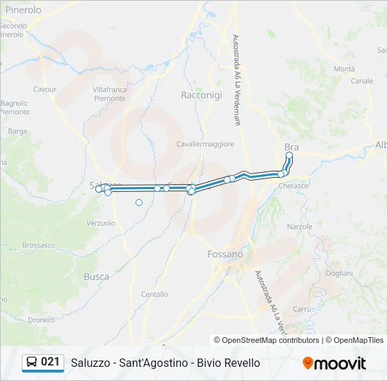 021 Bus Line Map