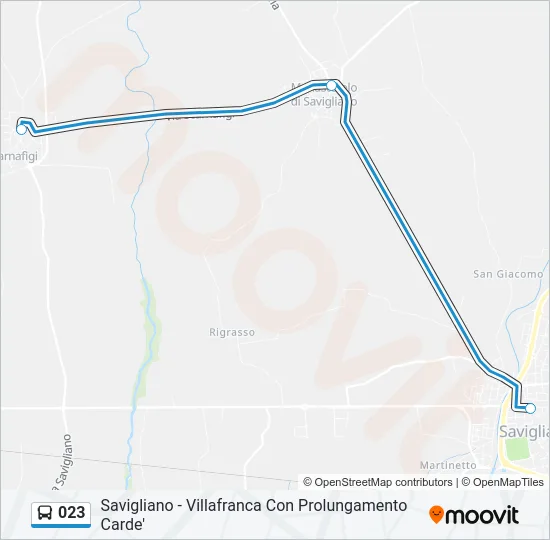 023 Bus Line Map