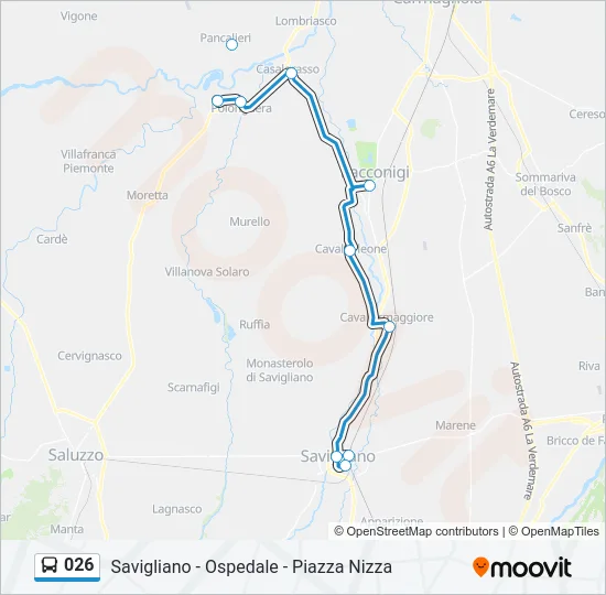 026 Bus Line Map