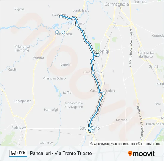 026 Bus Line Map