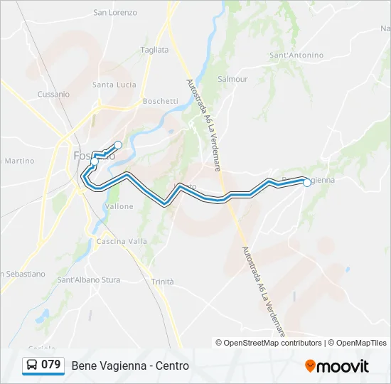 079 Bus Line Map