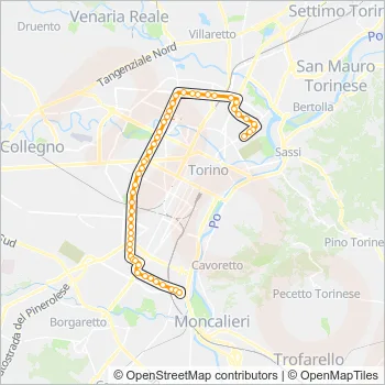 2 Bus Line Map