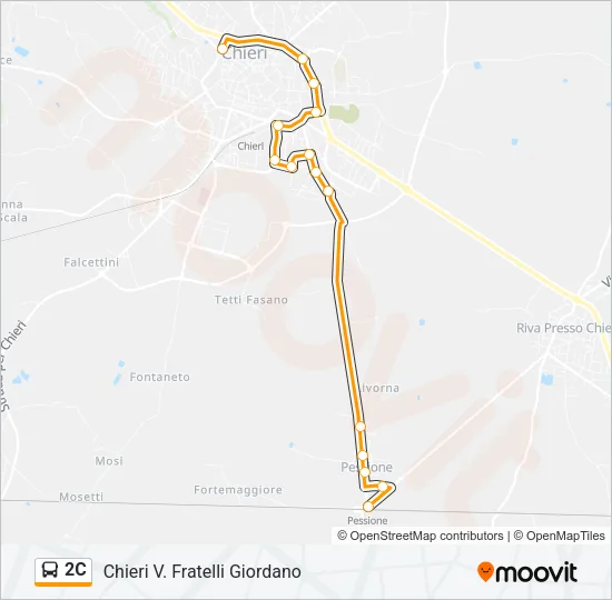 2C Bus Line Map