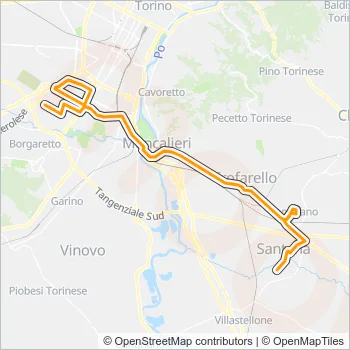 99 Bus Line Map