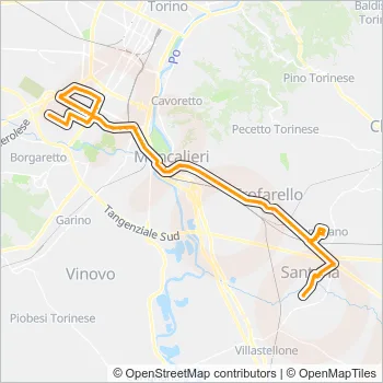 99 Bus Line Map