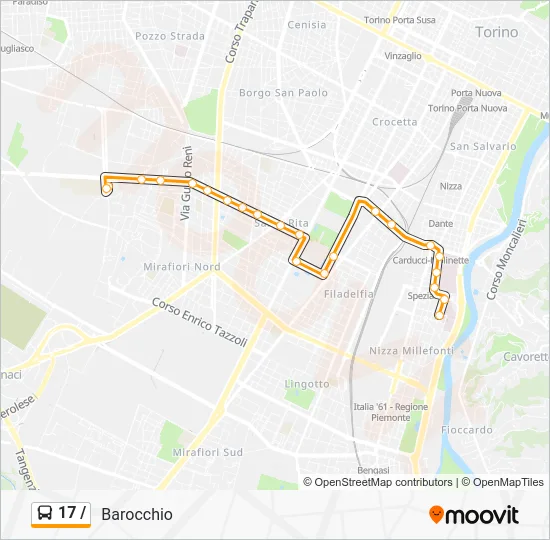 17 / Bus Line Map
