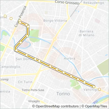 3 Light Rail Line Map