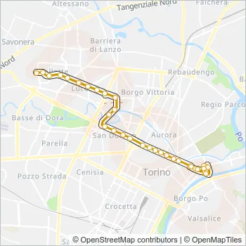 3 Light Rail Line Map