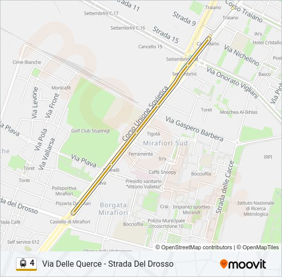 4 Light Rail Line Map