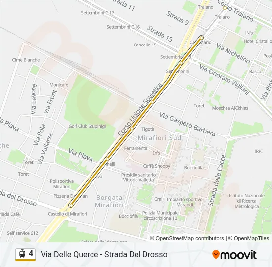4 Light Rail Line Map