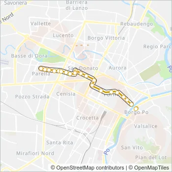 13 Light Rail Line Map