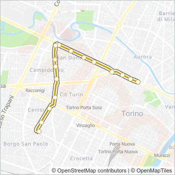 16 CD Light Rail Line Map