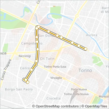 16 CS Light Rail Line Map