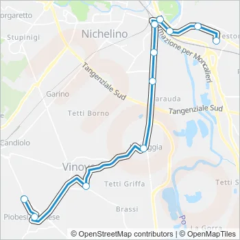 431 Bus Line Map