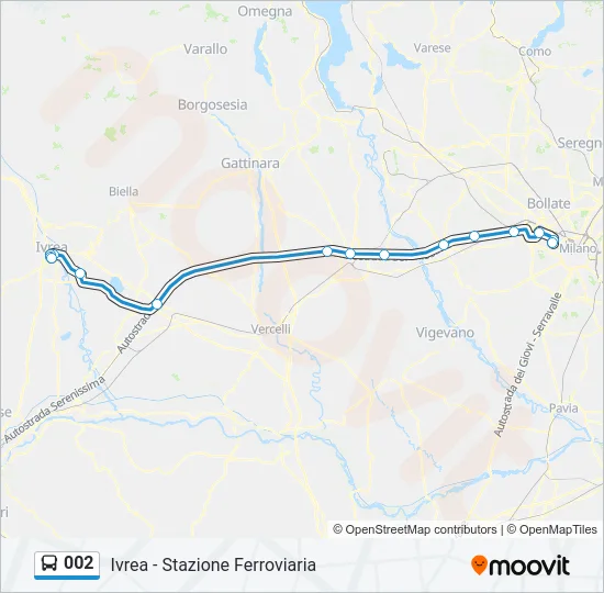 002 Bus Line Map
