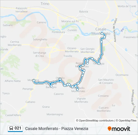 021 Bus Line Map