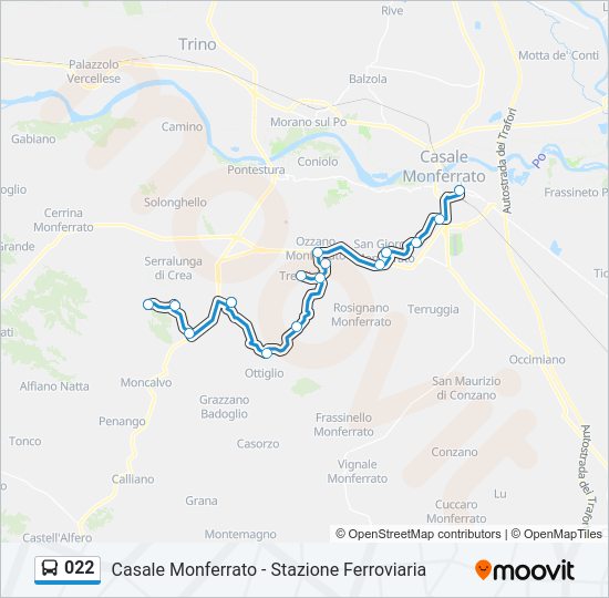022 Bus Line Map