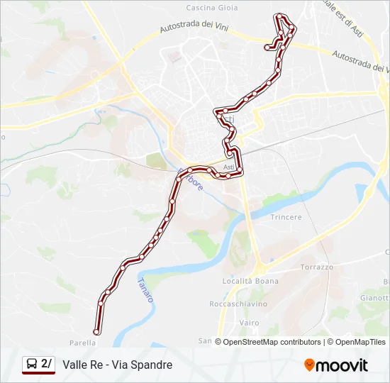 2/ Bus Line Map