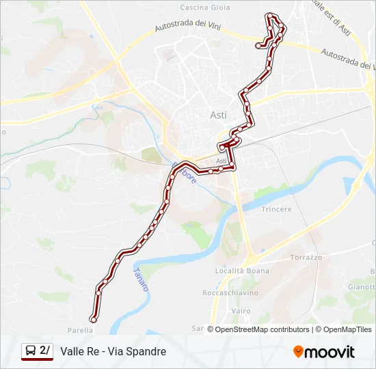 2/ Bus Line Map