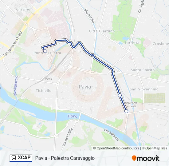 XCAP  Line Map