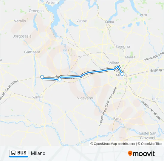 BUS  Line Map