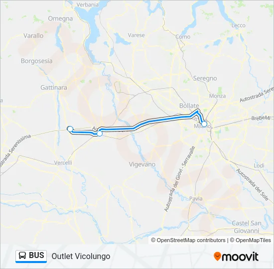 BUS  Line Map