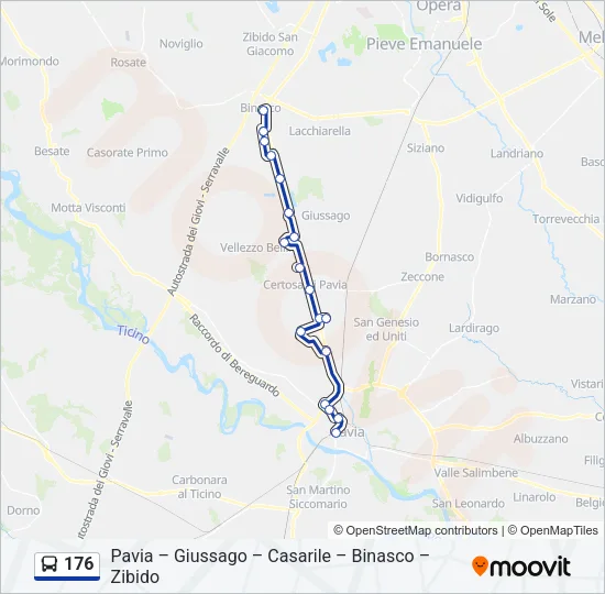 176  Line Map