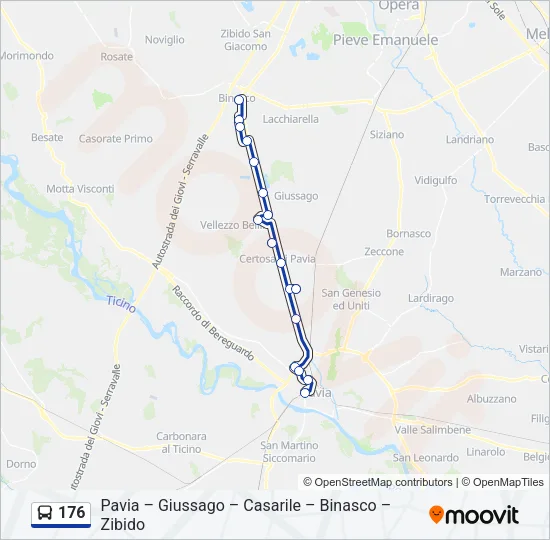 176  Line Map