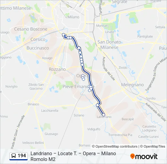 194  Line Map