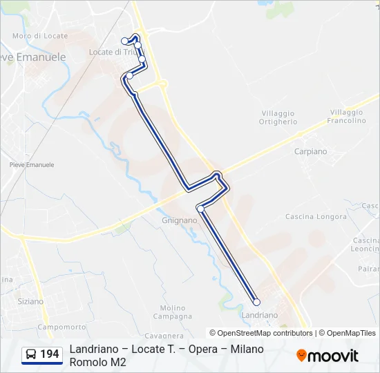 194  Line Map
