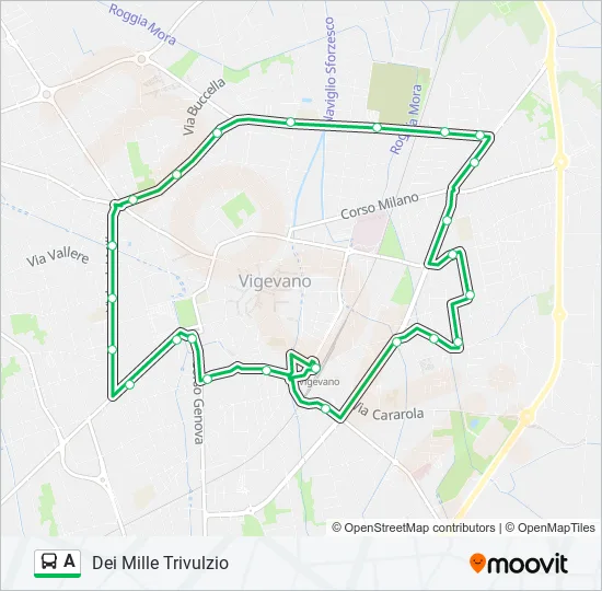 A Bus Line Map
