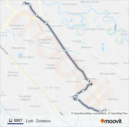 S007  Line Map