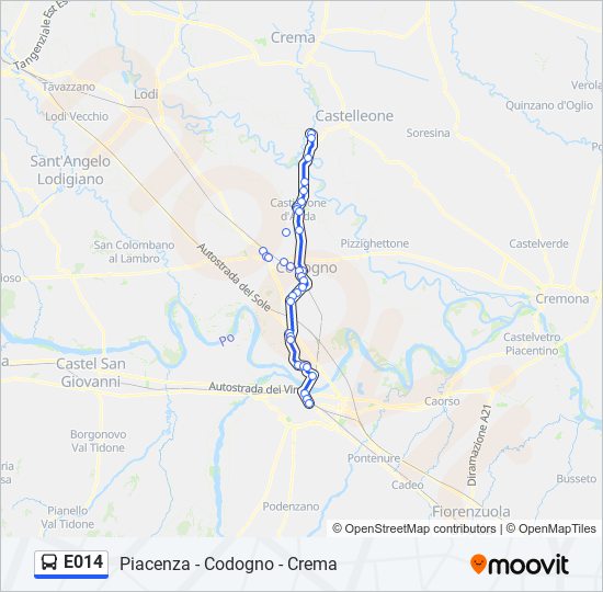 E014  Line Map