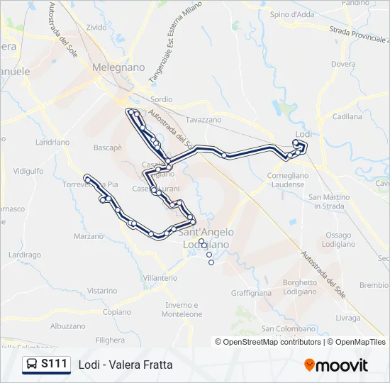 S111  Line Map