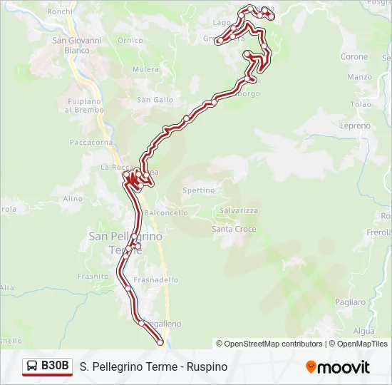 B30B Bus Line Map