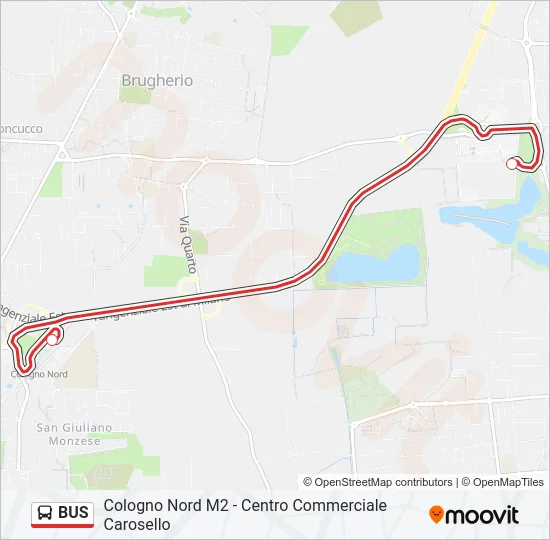 BUS Line Map