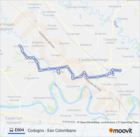 E004  Line Map