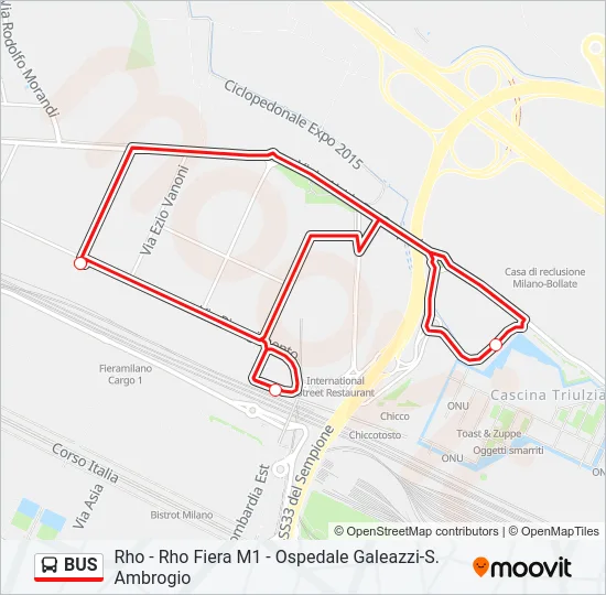 BUS Line Map