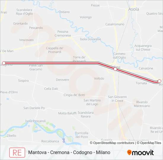 RE11  Line Map