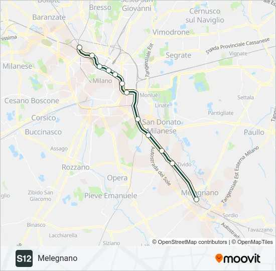 S12  Line Map