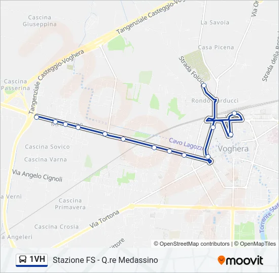 1VH  Line Map