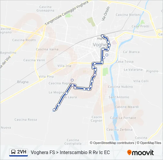 2VH  Line Map