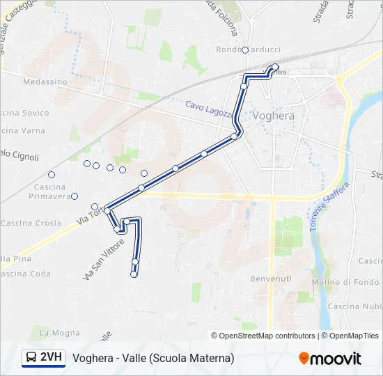 2VH  Line Map
