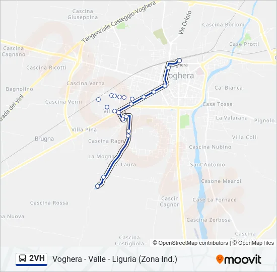 2VH  Line Map