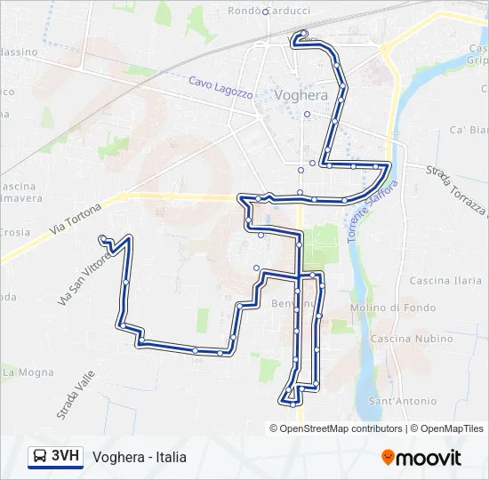 3VH  Line Map