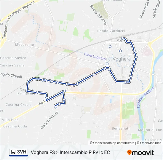 3VH  Line Map