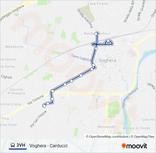 3VH  Line Map
