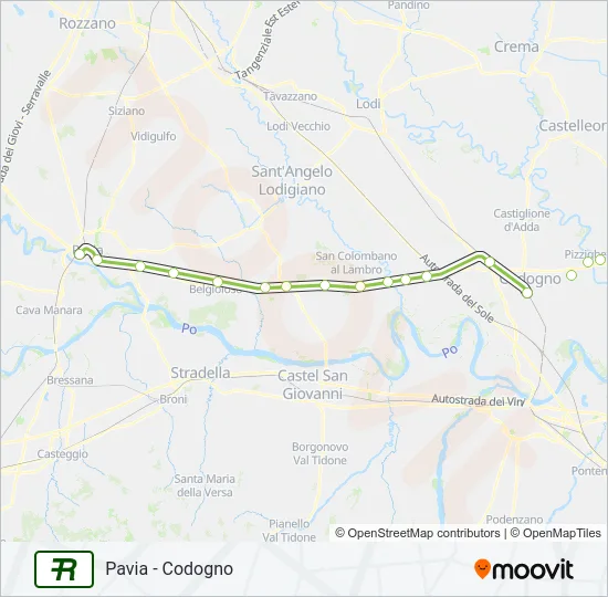 R37  Line Map