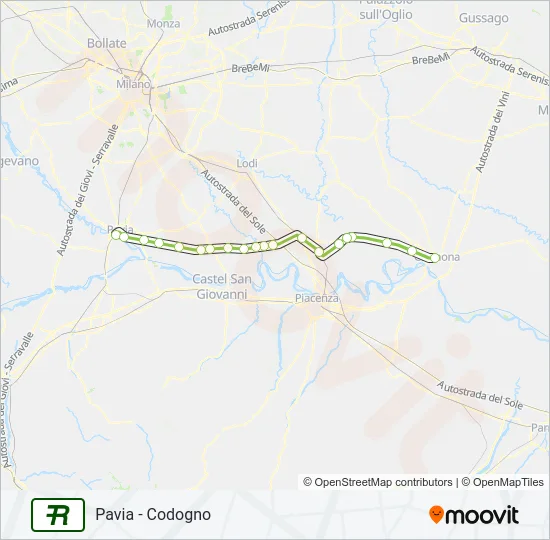 R37  Line Map
