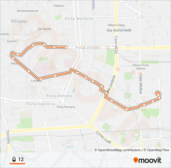 12 Light Rail Line Map